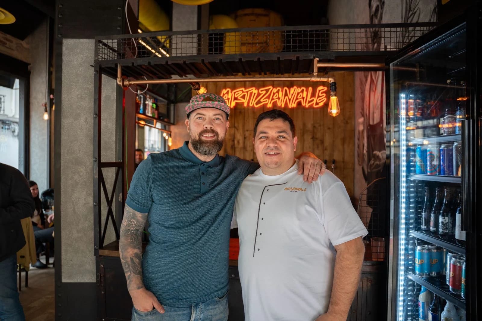 Alin y Maradon, socios fundadores de Artizanale